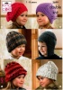 Knitting Pattern - King Cole 3699 - Splash DK - Hats